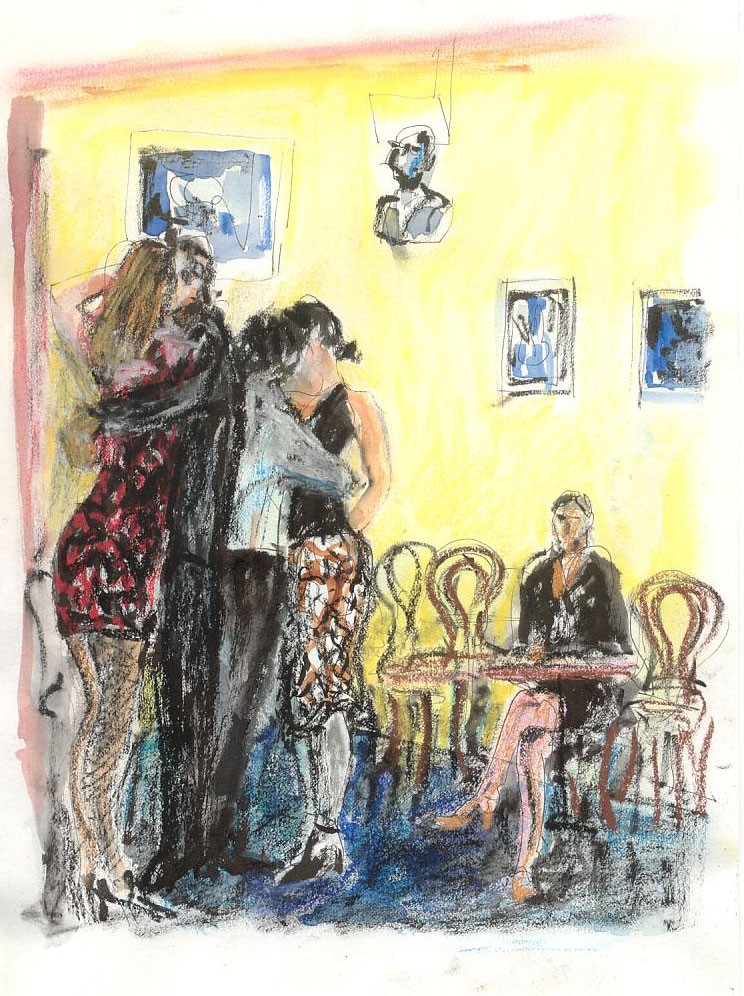 # 'Academia de Tango 2', gemengde techniek