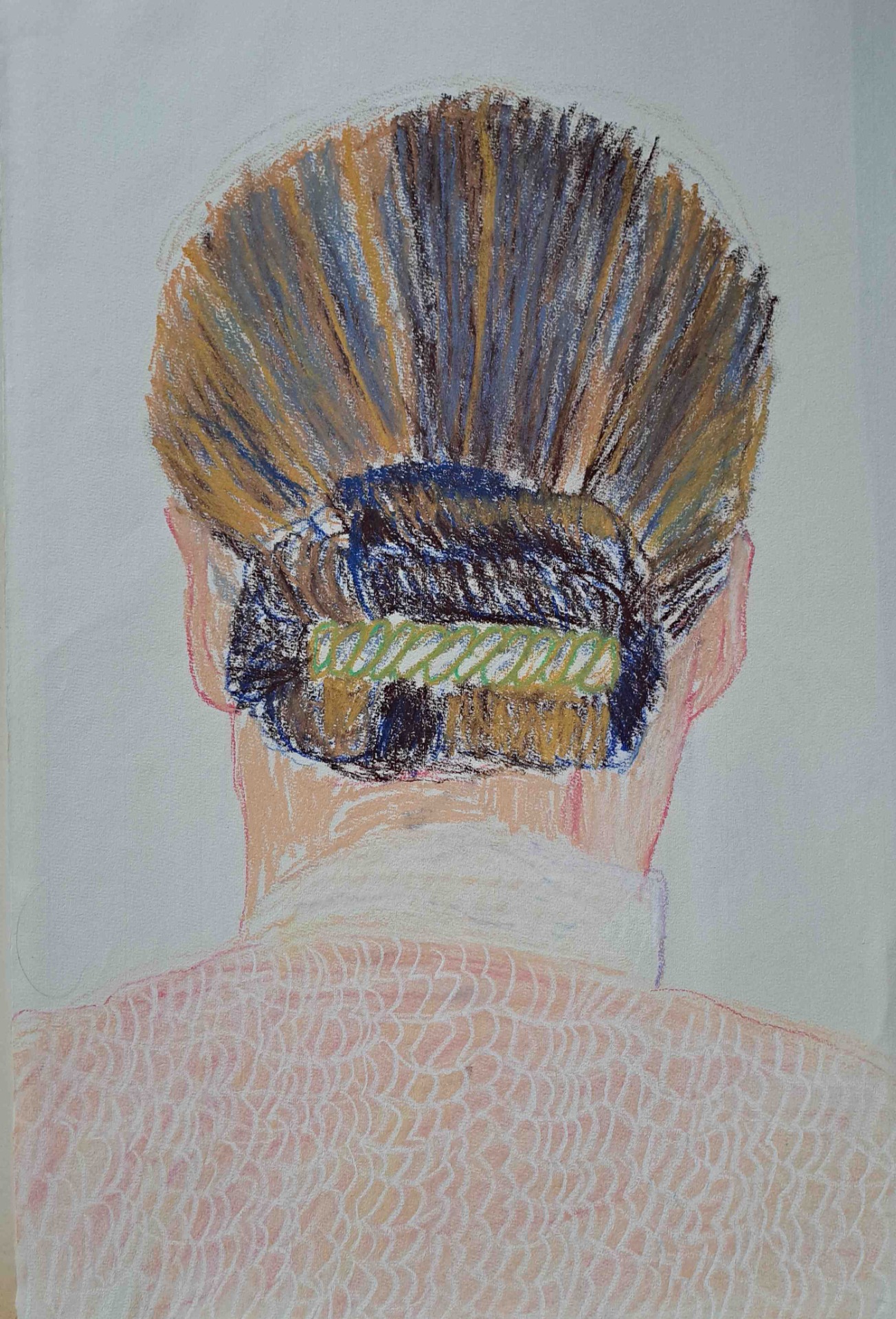 # 'Anita 1', pasteltekening